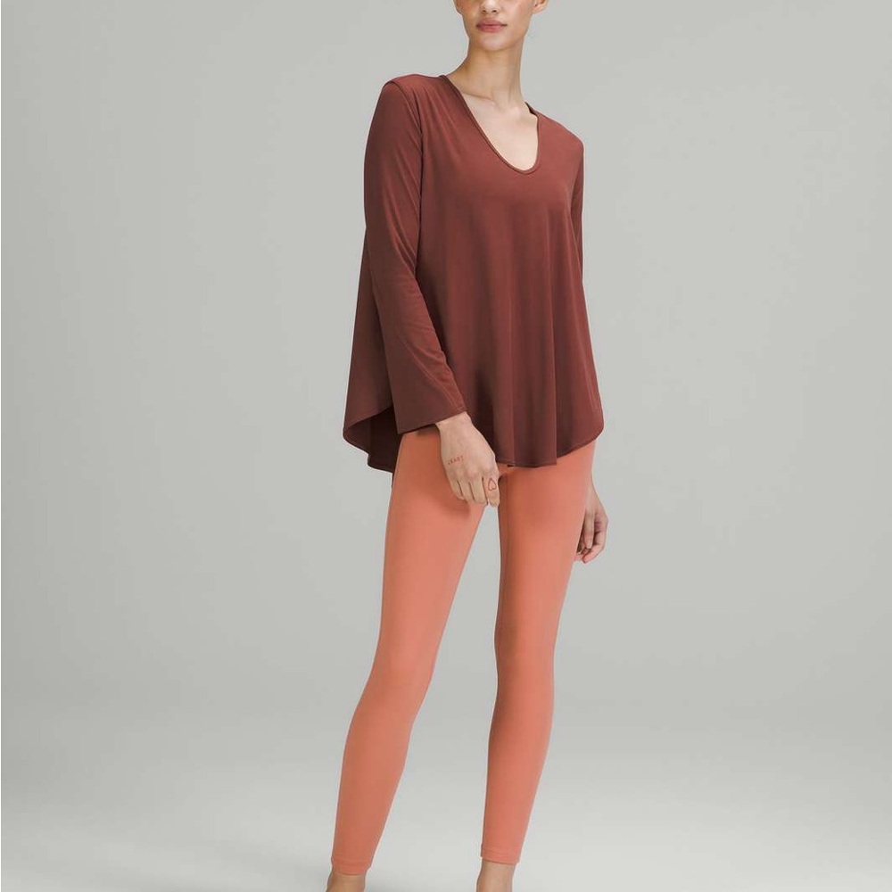 Lululemon Athletica Women's Brown Long Sleeve Top